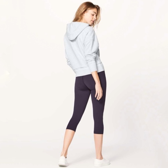 Lululemon Warm Down Hoodie Heathered Vapor - Picture 4 of 12